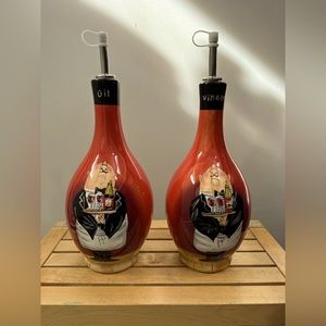 Oil and Vinegar Bottle Set